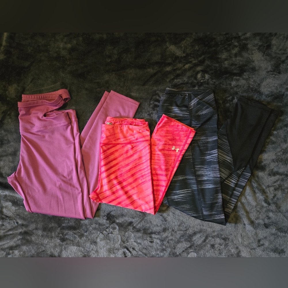 Lot Of 3 Women's Workout Pants Leggings Size Medium